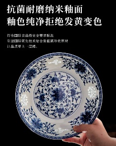 纳米自洁生态瓷餐具