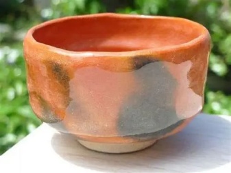 日本乐茶碗赤乐